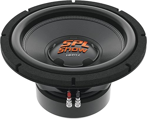 HERTZ SPL Show Series SS-12-D2 SPL Subwoofer DVC de 12 pulgadas (11.811 in) 1000 vatios RMS de 2 ohmios