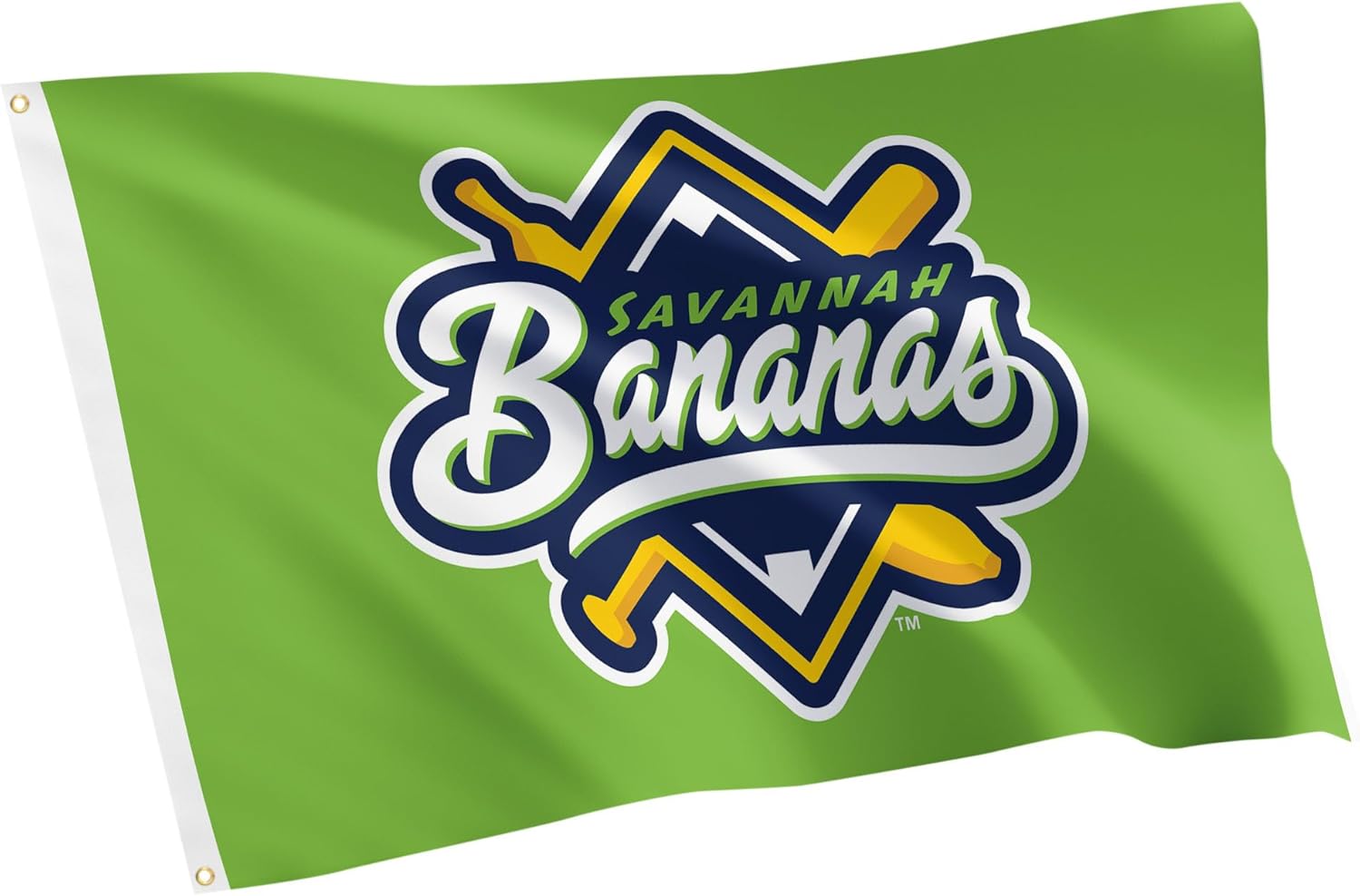 Desert Cactus Savannah Bananas Baseball Flag 100% Polyester Indoor Outdoor 3x5 feet Team Flags (Flag D)