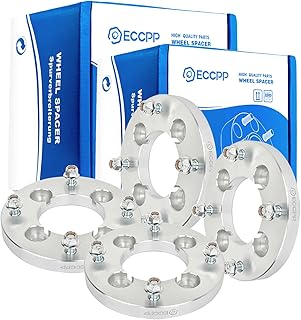 ECCPP 4 Lug 3/4" 20mm Wheel Adapters 4x110 to 4x137 74mm with 10x1.25 Studs Compatible with for Foreman 450 400 500-2 Pair