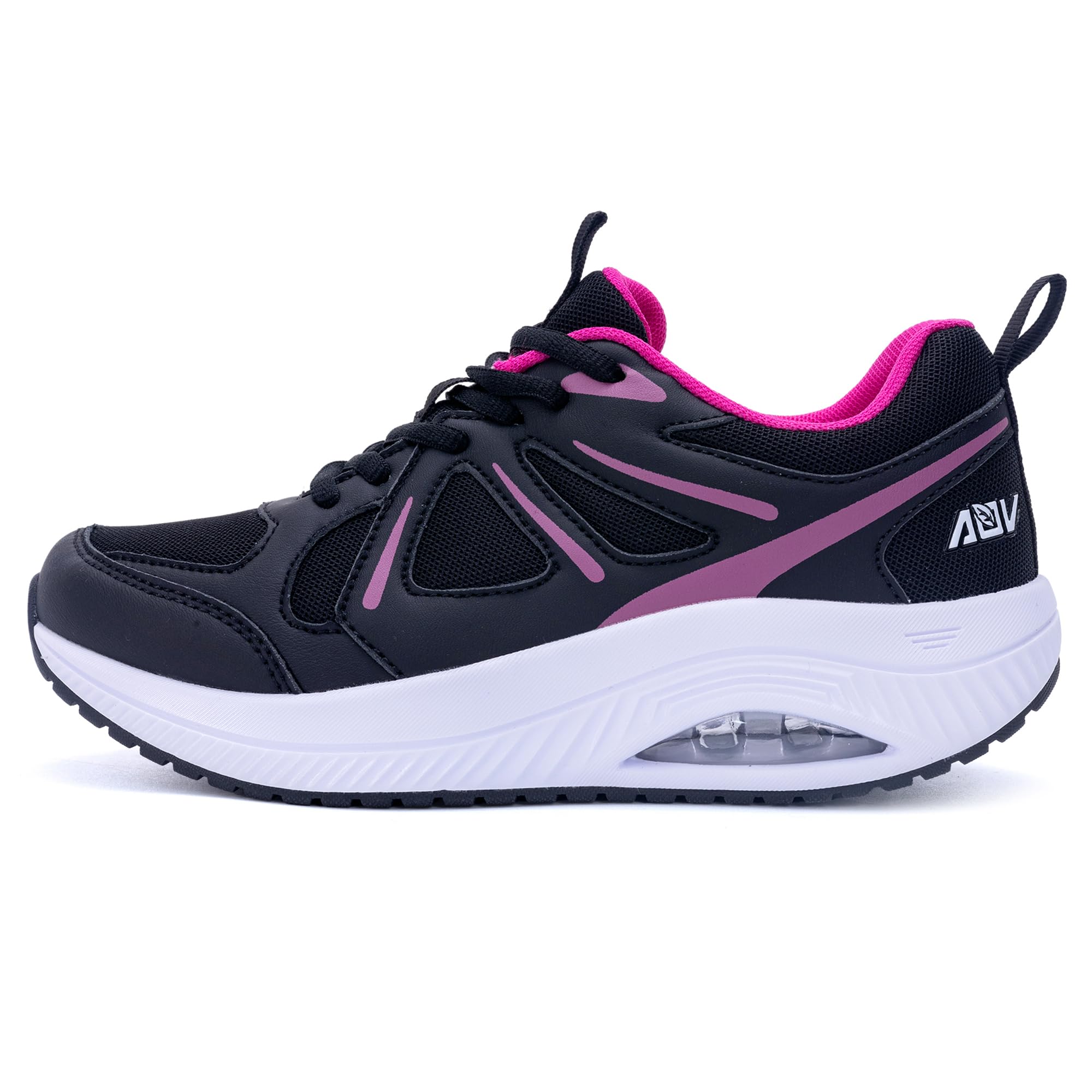Quseek Zapatos ortopédicos para mujer, zapatos para caminar, cómodos, ligeros, transpirables, para fascitis plantar, pies planos EU35.5-42.5