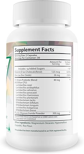 Miniatura 2 de Probiótico de apoyo para la sangre Zenfit Pro - Nuestro mejor suplemento probiótico de apoyo para la sangre - Promueve la salud del azúcar y el