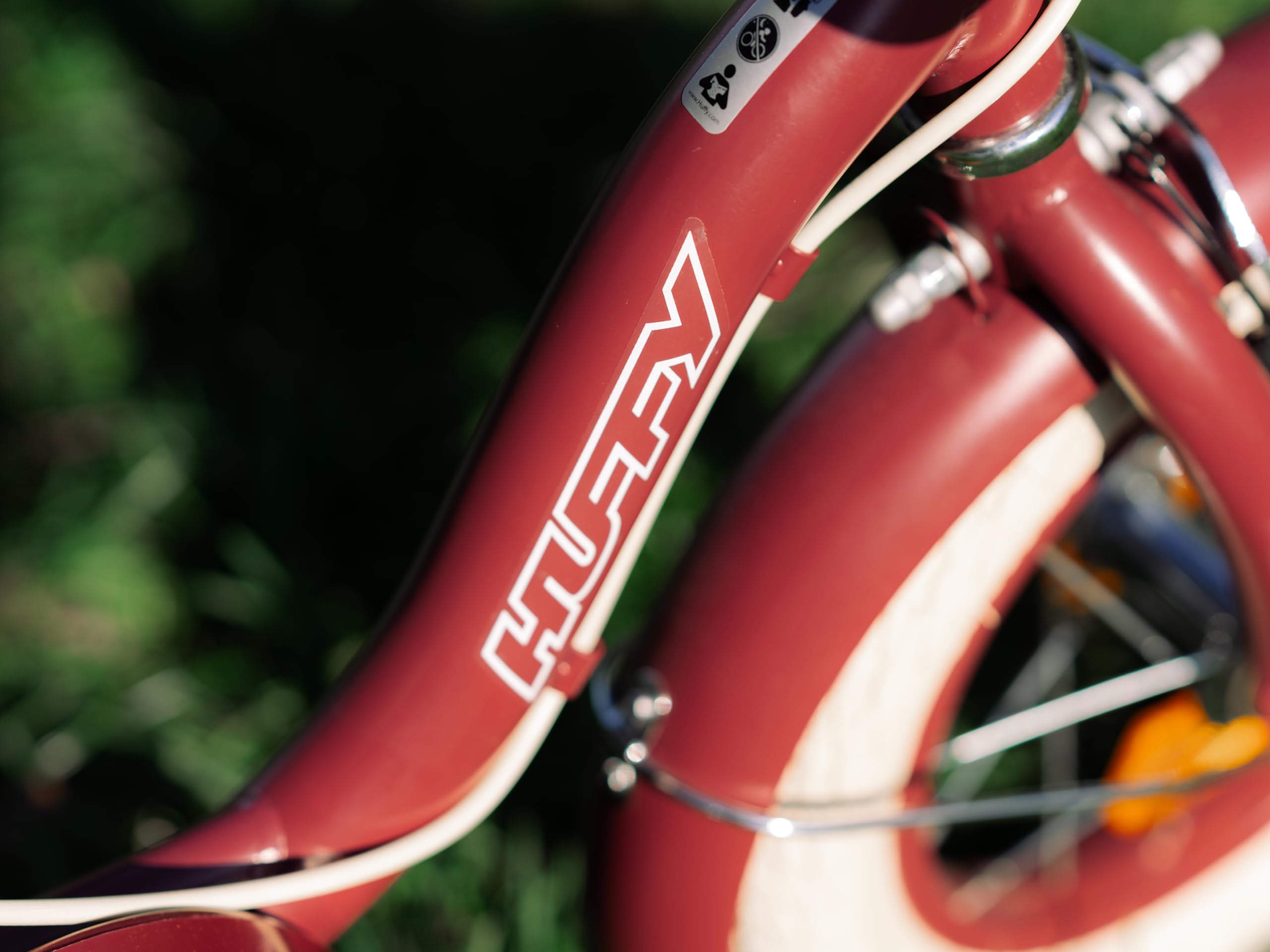 Huffy Vintage 12" Kinderfahrrad, für 3-5 Jahre, Burgunderrot