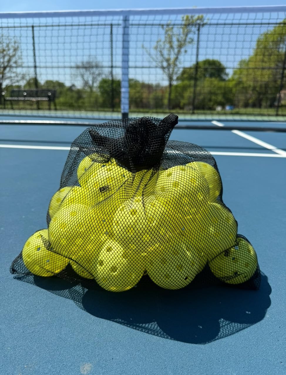 Oncourt Offcourt OCOC Outdoor Pickleballs | 25 Balls | 40-Hole | Regulation Size | Injection-Molded Polymer