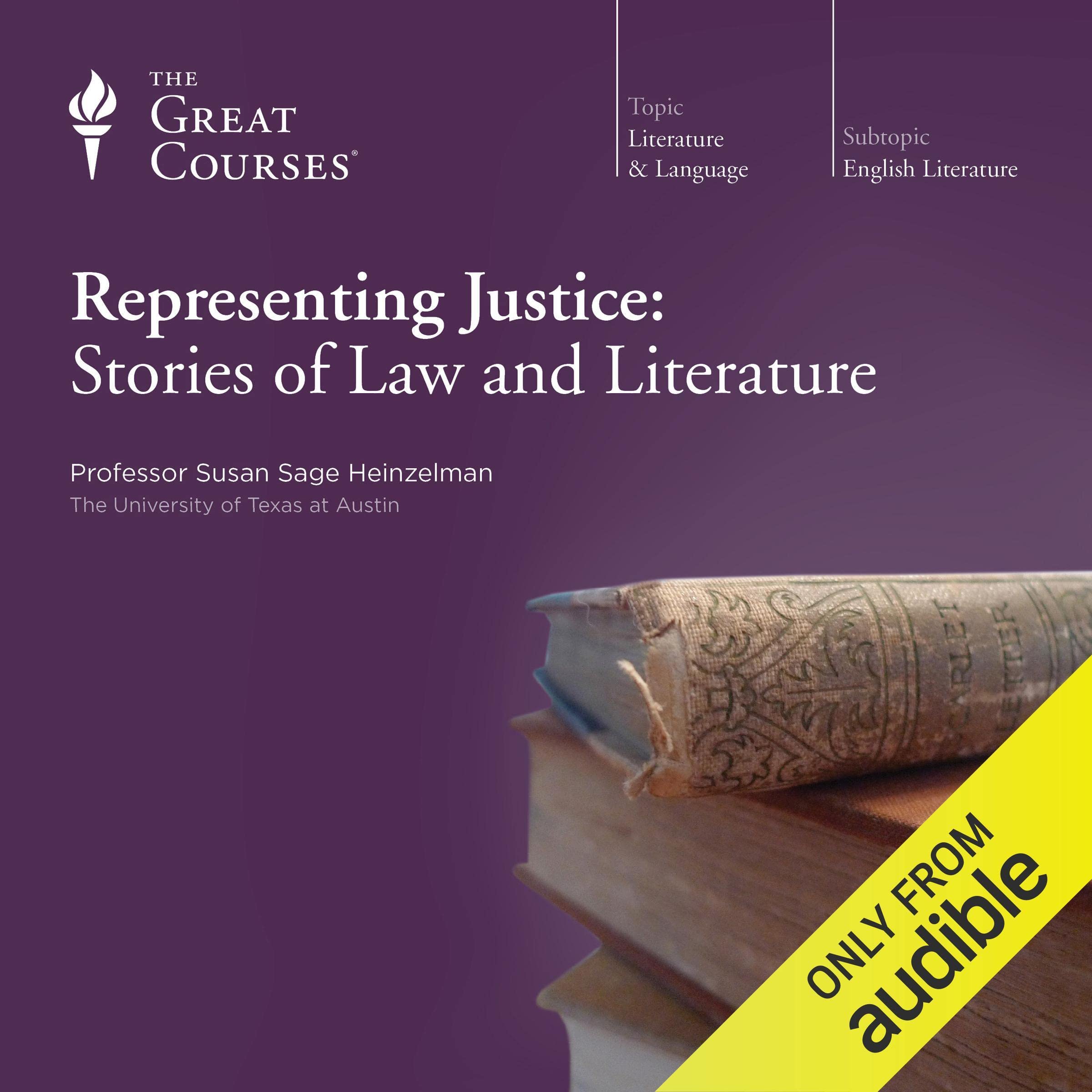 Cover art for Representing Justice: Stories of Law and Literature