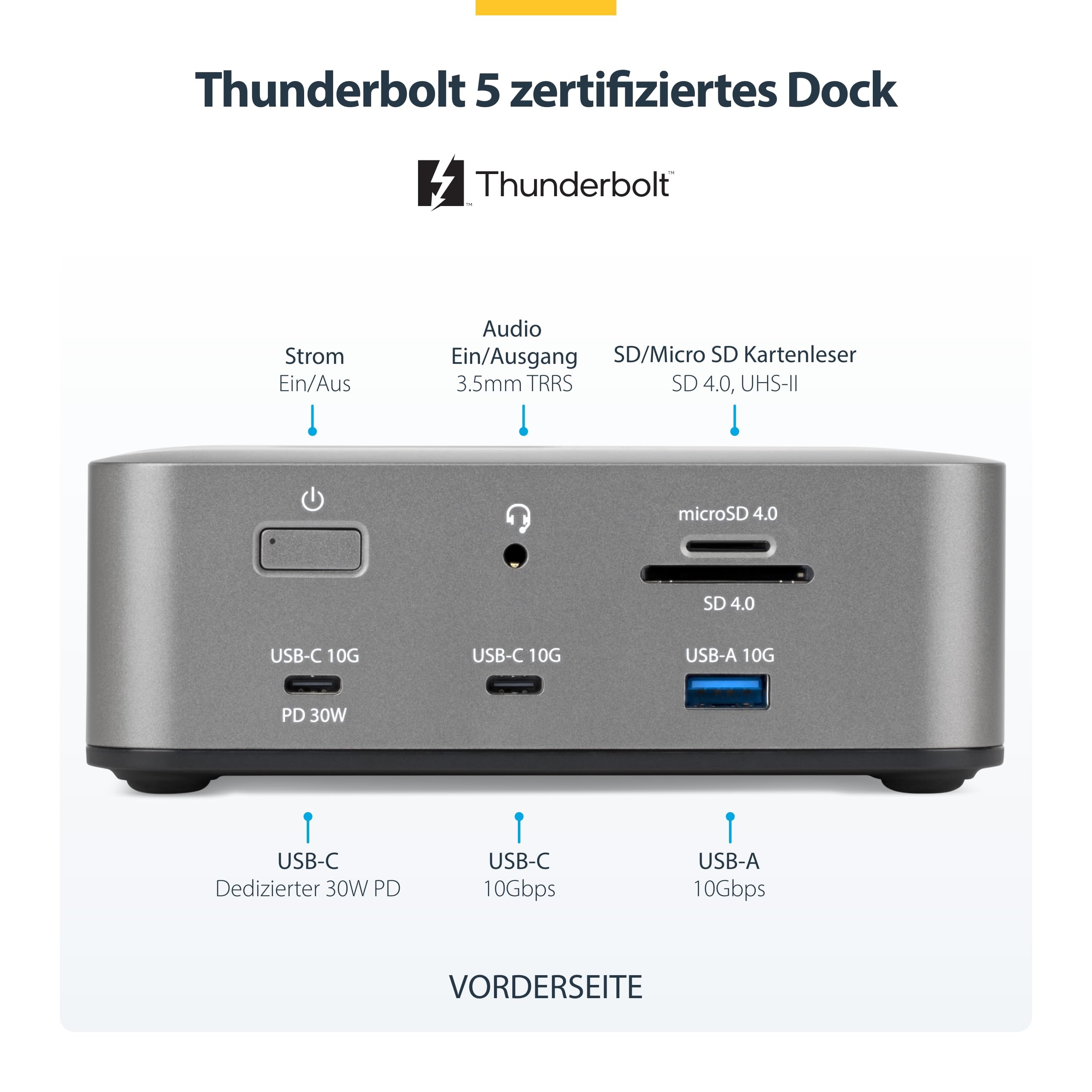 StarTech Thunderbolt 5 Dock – Bild 2