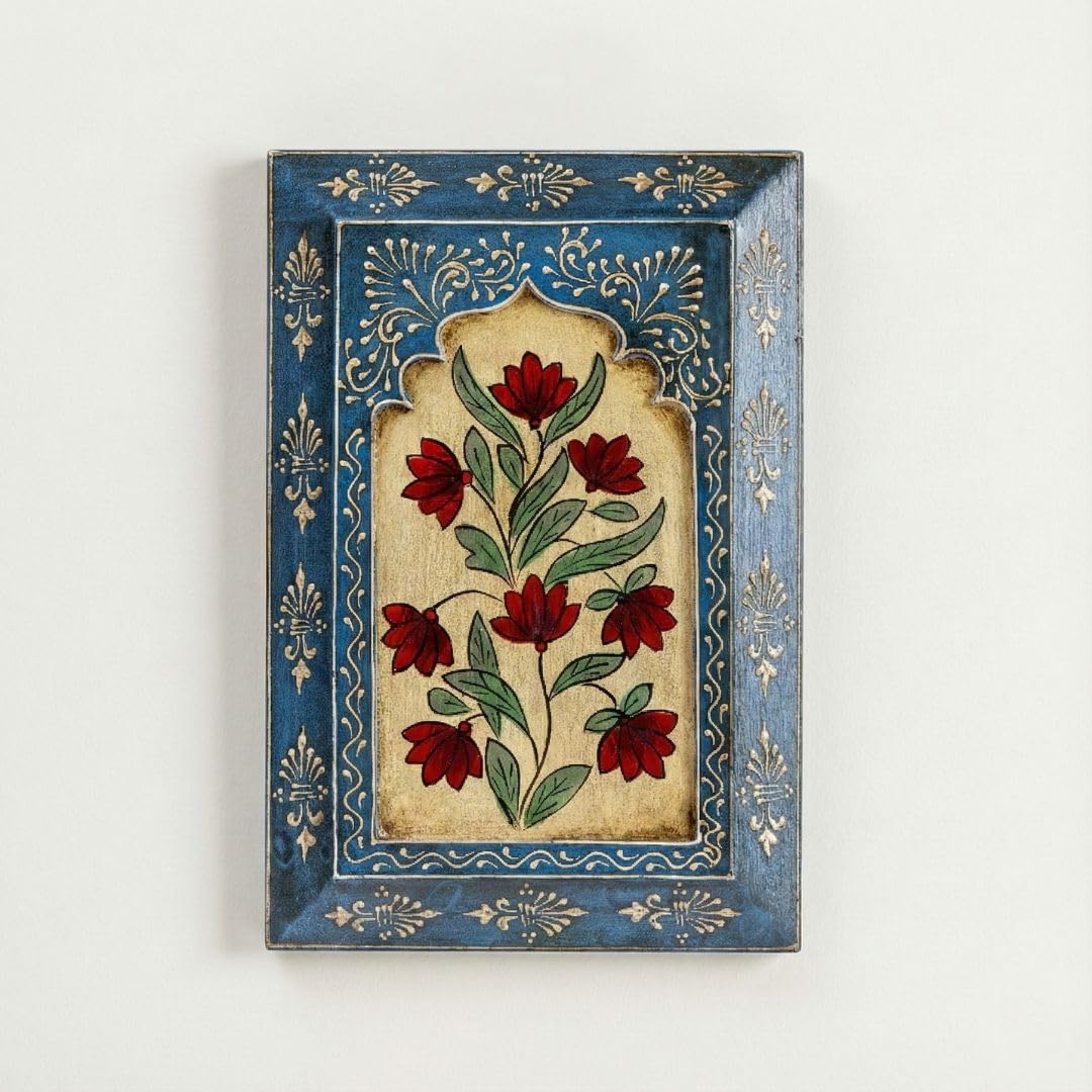 Handpainted Rajasthani Wall Frame - Atrangi Studio -8