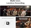 DJI Mic 3 (2 TX + 1 RX + Charging Box), Wireless Microphone for iPhone/Camera/Android, Ultra Lightweight, Adaptive Gain Control for Balanced Audio, Dual Band Interference Preventer, 28 Hours of Use, Vlog