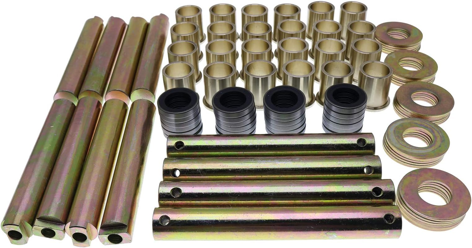 Full Undercarriage Pin Bushing Seal Repair Kit Compatible with Bobcat MT55 Drive Train 6730701 6730702 7100963 7325259 6732271 6732013