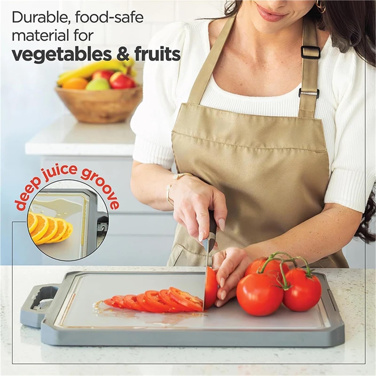 Tablas de Cocina Afilador de acero inoxidable grande for picar