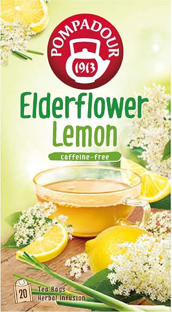 Nihon Ryokucha Center Pompadour Elderflower Lemon 30g