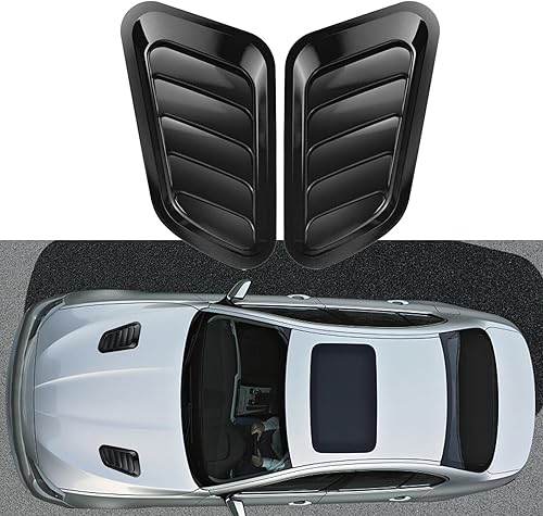 Cubierta de ventilación de aire de ABS para capó de automóvil, kit de pala de ventilación para capó de automóvil, capó de ventilación de aire,