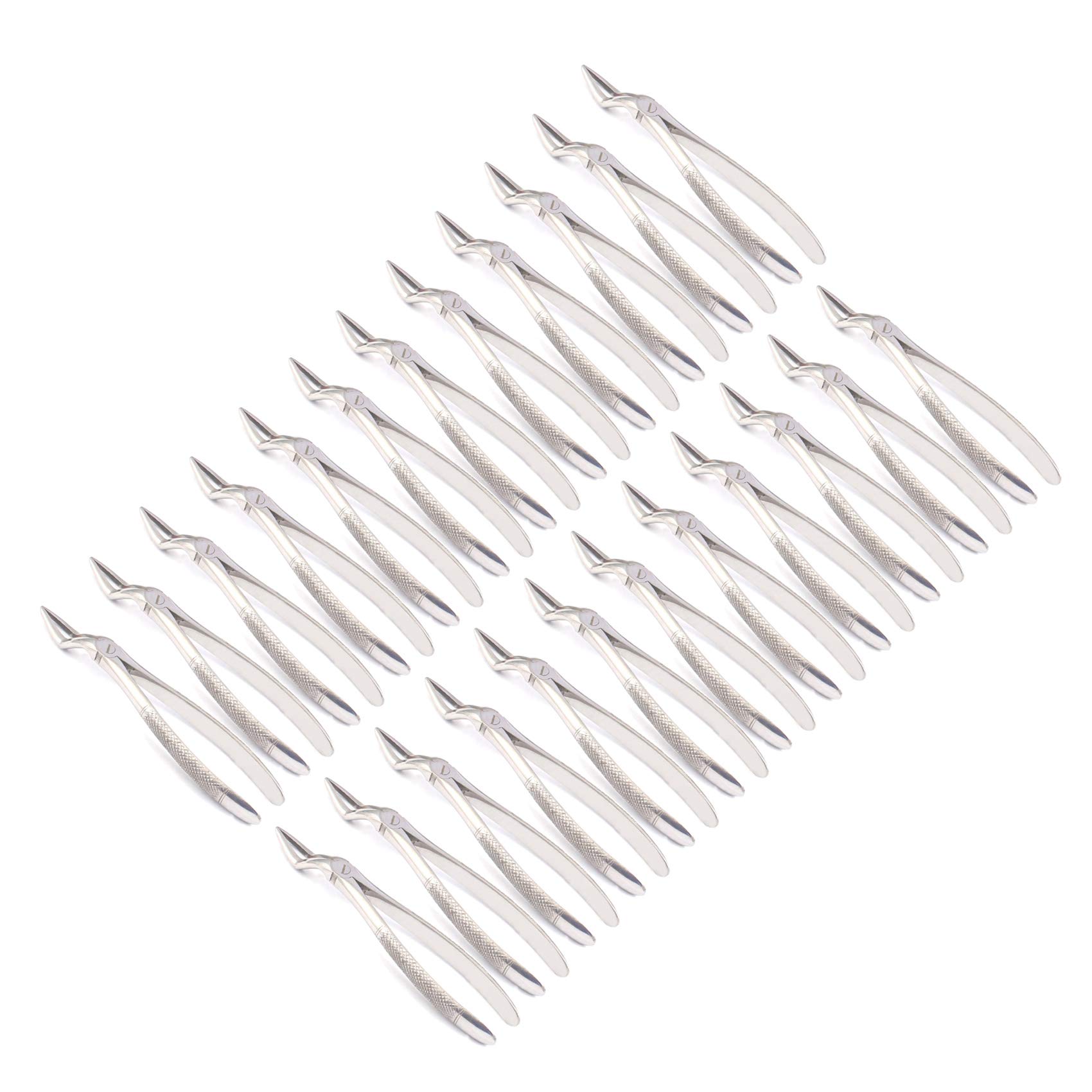 OdontoMed2011® Set Of 24 Dental Extracting Forceps #51L Dental Extraction Instruments ODM