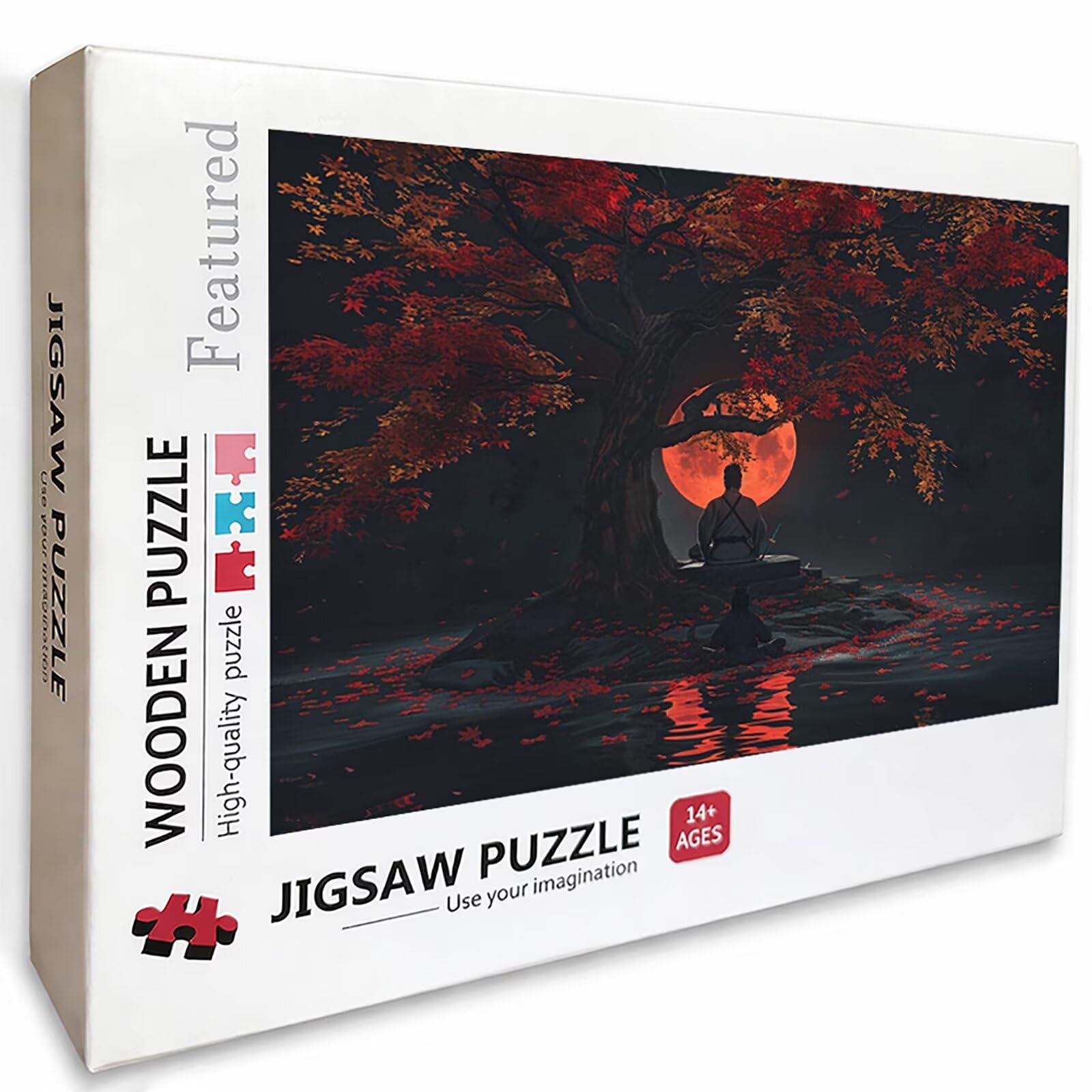 Puzzle 2000 elementów dla dorosłych drzewo, drewniane puzzle, 99 x 70 cm, dla mężczyzn, kobiet, starszych, seniorów, części, ściśle do siebie pasują, dekompresja, dekoracja ścienna, prezenty dla