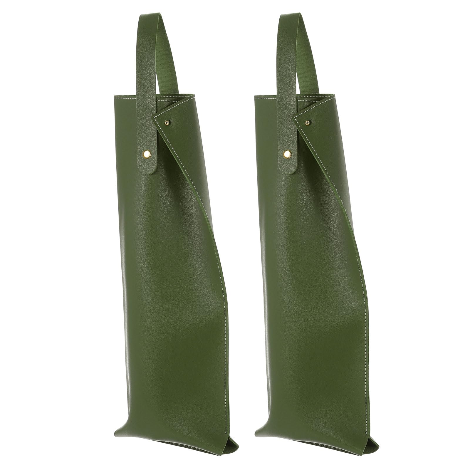 Bolsa de vino de cuero para bodas y cumpleaños, portabotellas de champán ideal para regalo