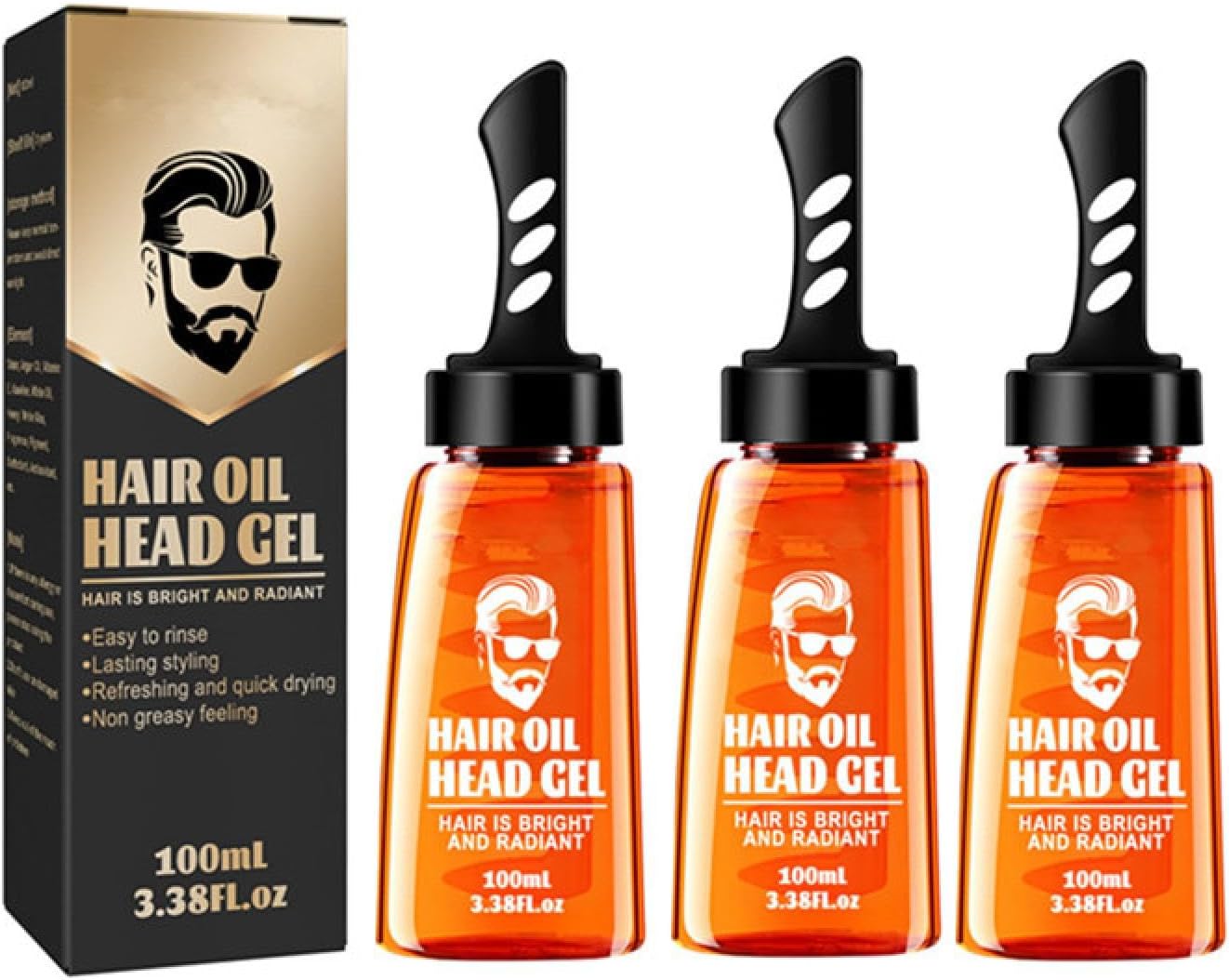 Amazon.co.jp メンズヘアワックス・コーム付き、メンズヘアワックスハード 良い香り、グリース 整髪料 メンズ、スタイリングクリーム