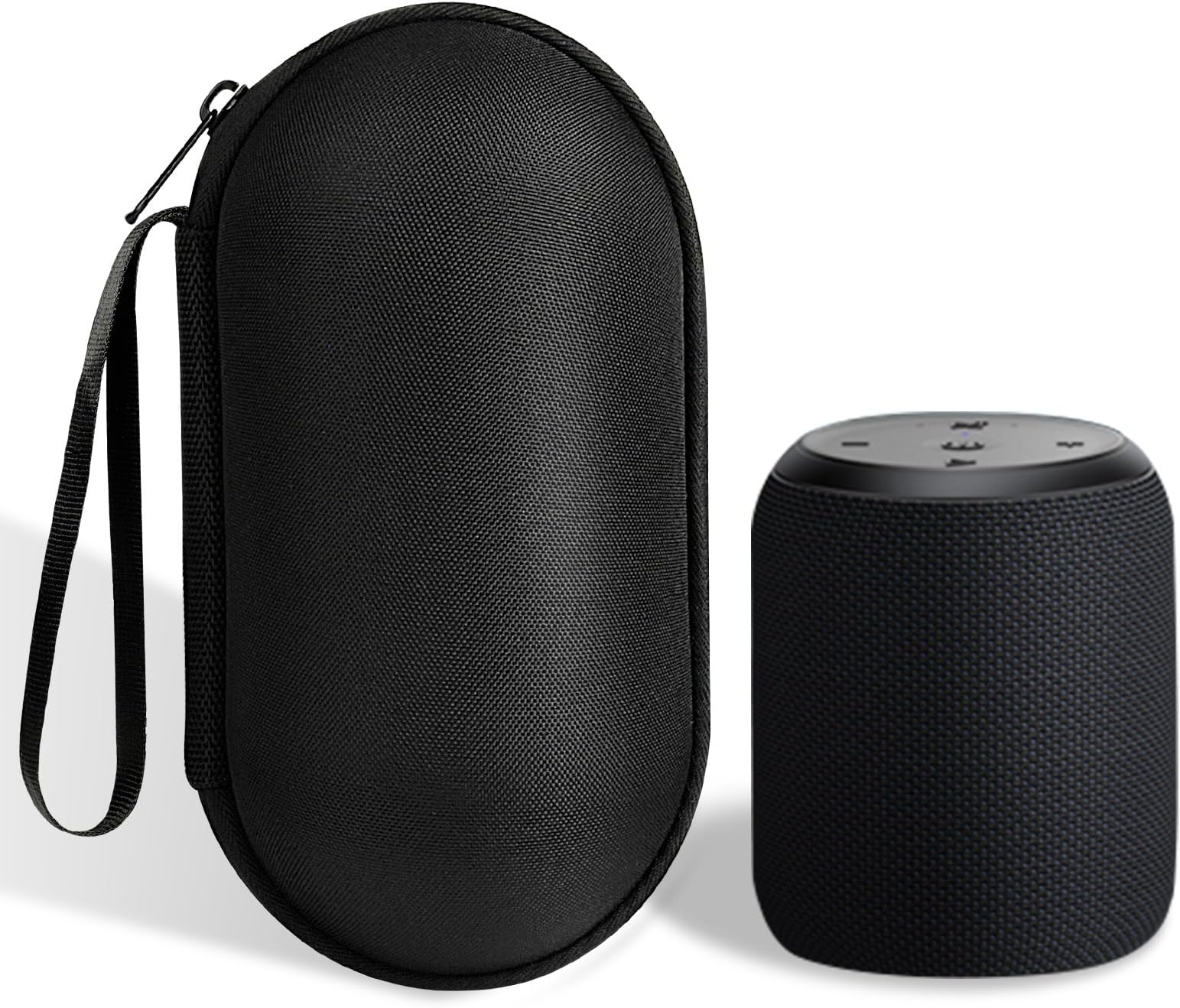 SARLAR Hard Travel Case for NOTABRICK Ki Bluetooth Speakers, Hard Shell Protective Carrying Bag for Home Storage, Black