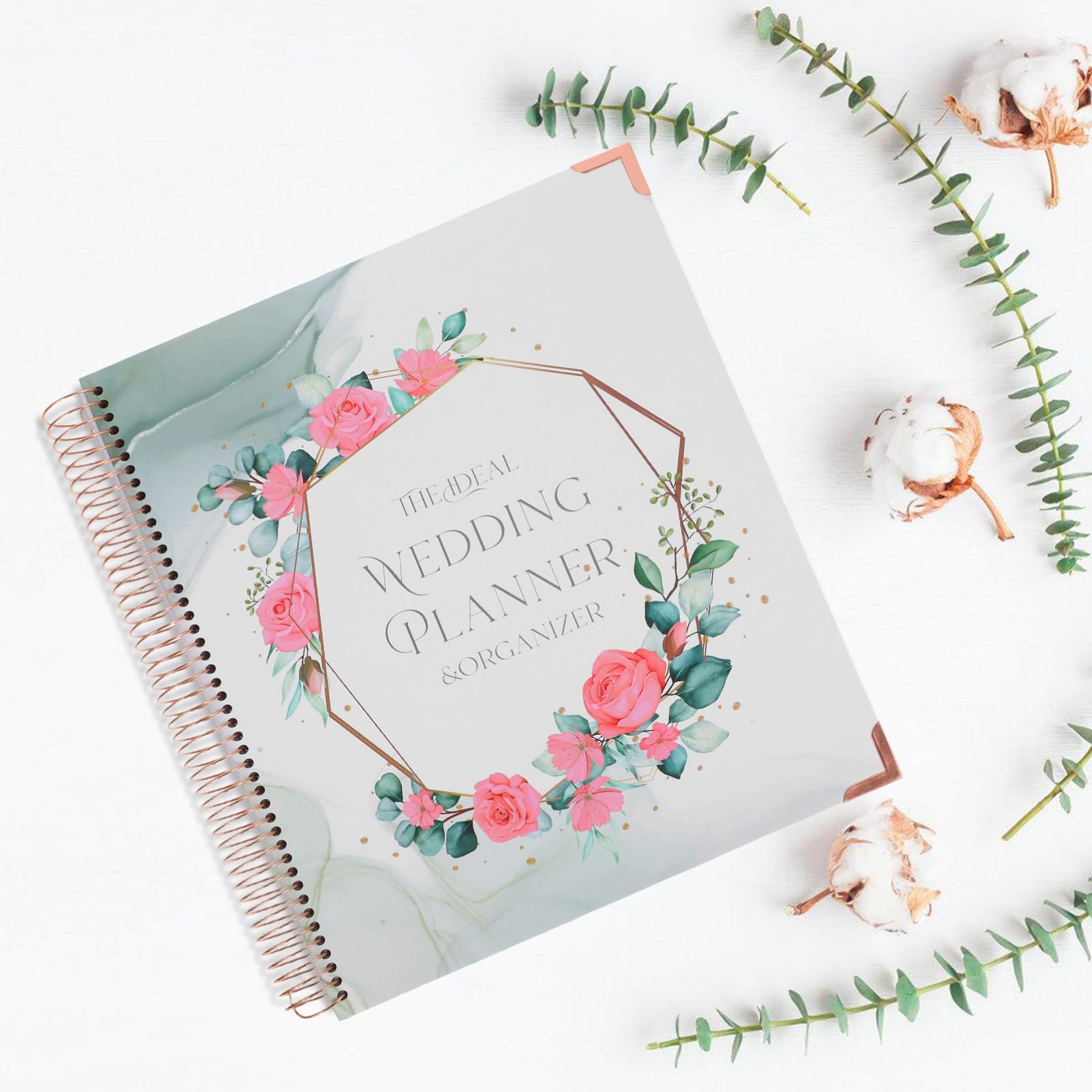 STOBOK Hochzeitsplaner Buch für Braut Checkliste zur Hochzeitsplanung Verlobungsplanung Notizbuch aus Papier mit Detailliertem Zeitplan