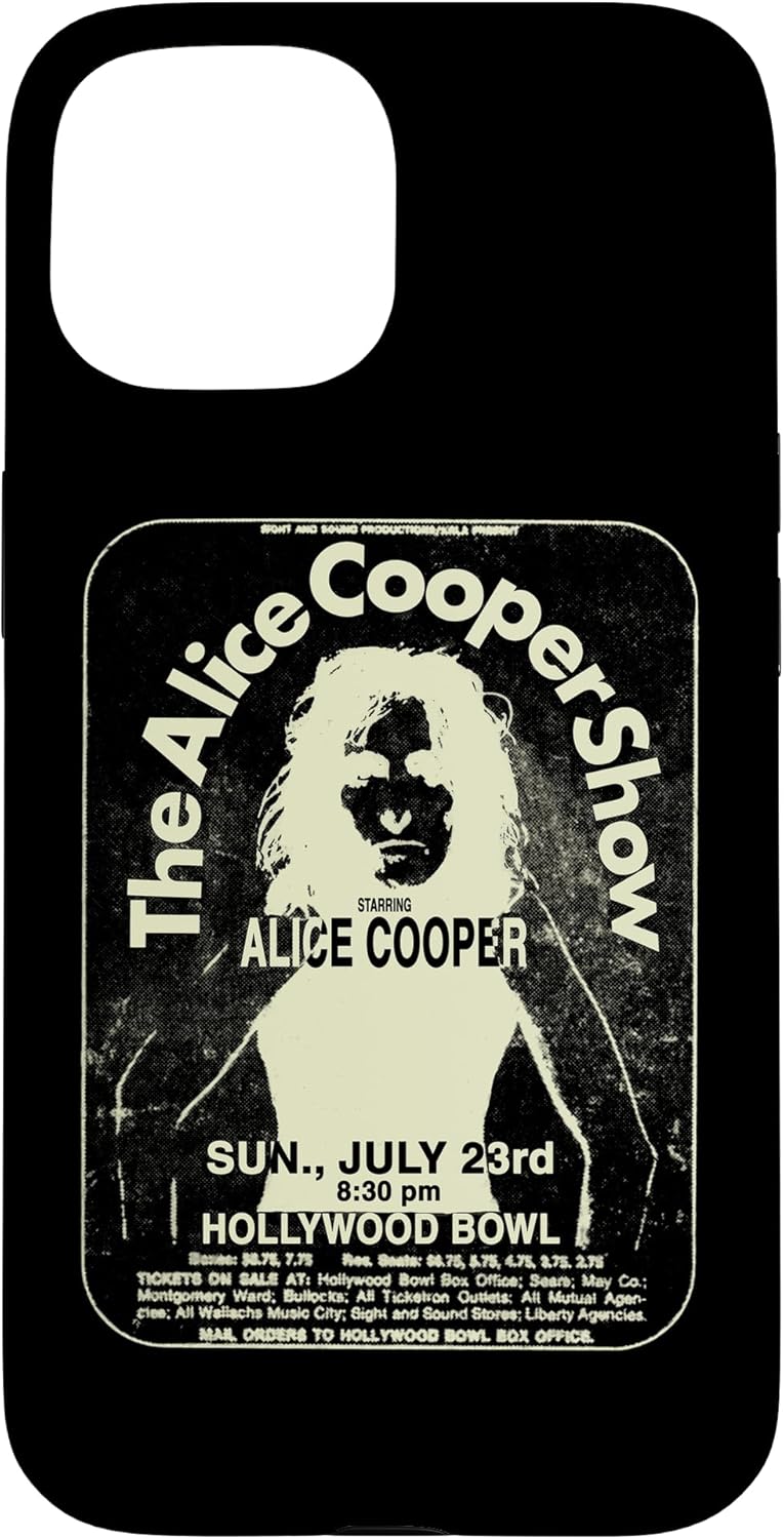 Alice Cooper Hollywood Bowl Concert Case for iPhone 13