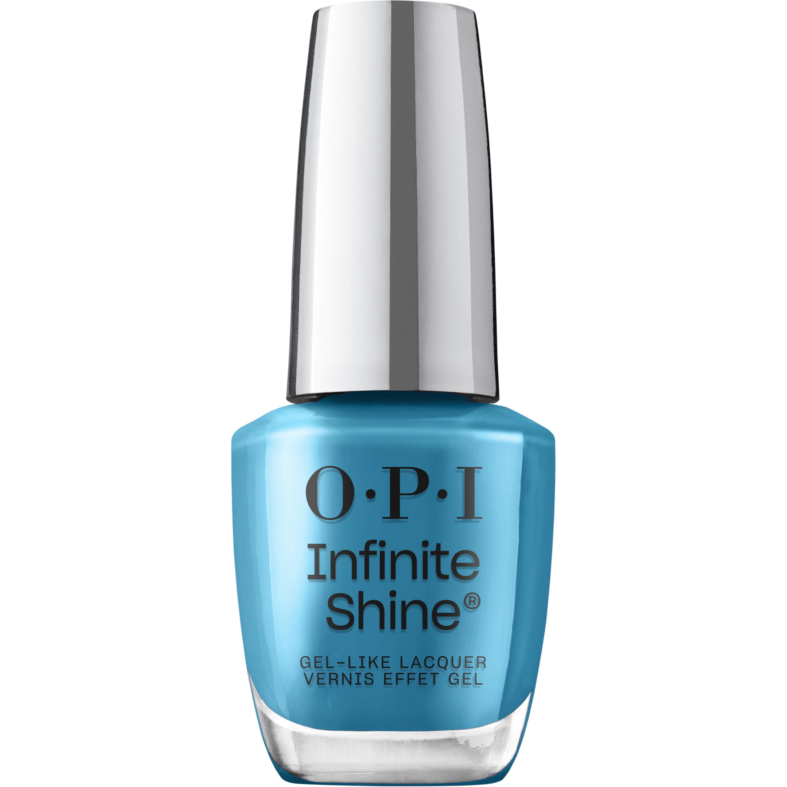 O.P.I Infinite Shine It’s in Your Jeans 15ml |Blue Crème Long Wear Gel Like Nail Polish | OPI Summer Collection'25-image-19