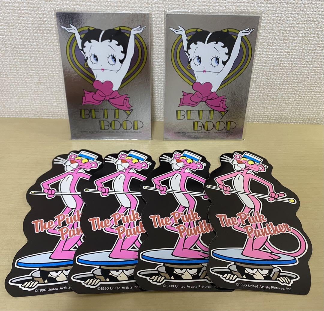 Amazon.co.jp: レトロ ベティちゃん ピンクパンサー ポストカード 2種8