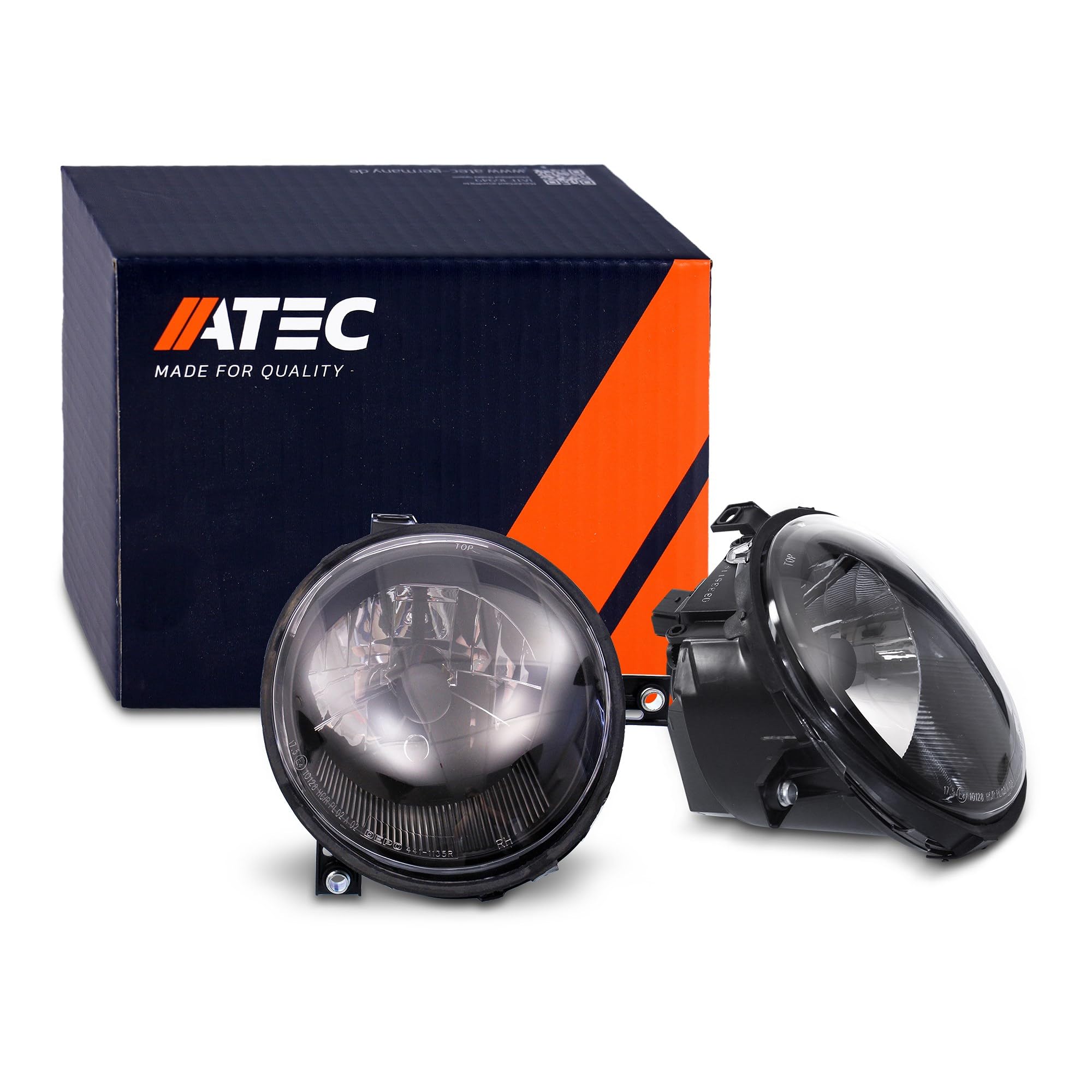 ATEC Germany 2x faros Faros delanteros Faros principales izquierda +