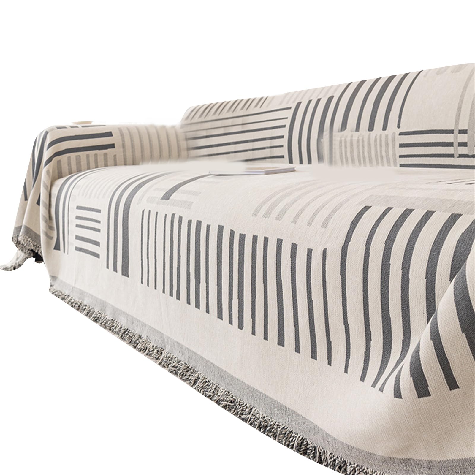 Jazuaiao Stretchable Sofa Covers, Elastic All Inclusives Dustproof Couch Protectors, Soft Fabric Slipcover Protectors Covers