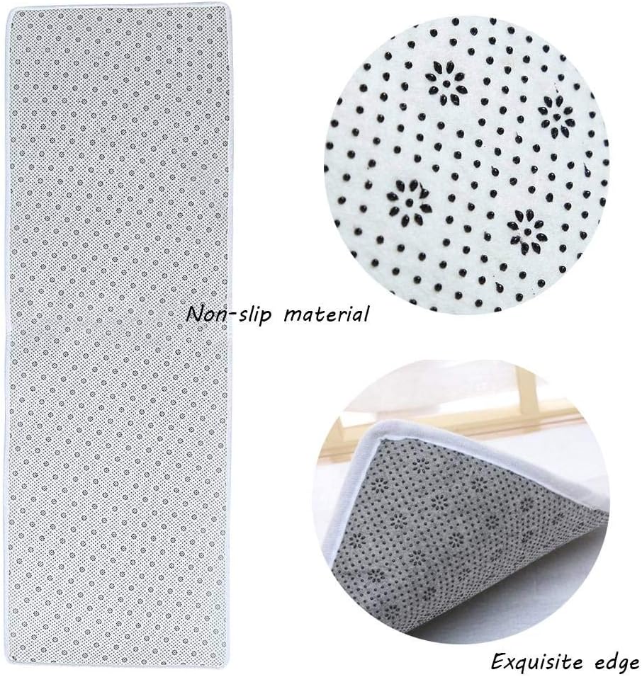 Christmas Bath Mats and Rugs, Xmas Wreath 4D Printed Non-Slip Bathroom Rugs Home Decor
