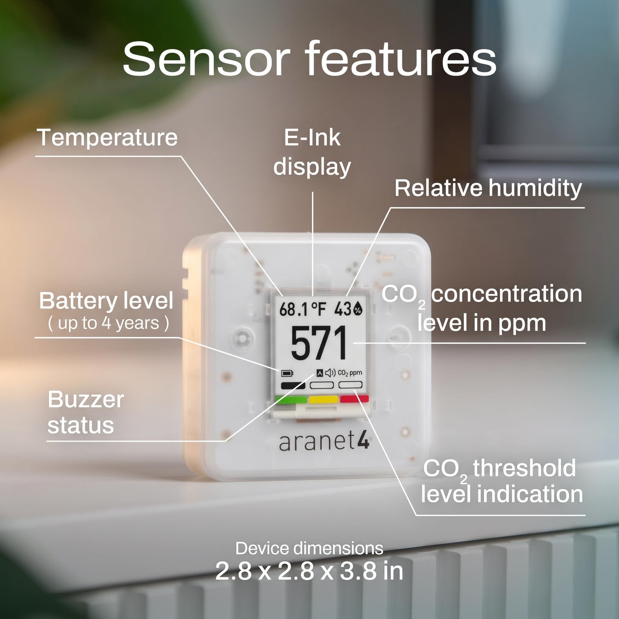 Amazon | 二酸化炭素モニター 二酸化炭素濃度計測器 CO2モニター 室内