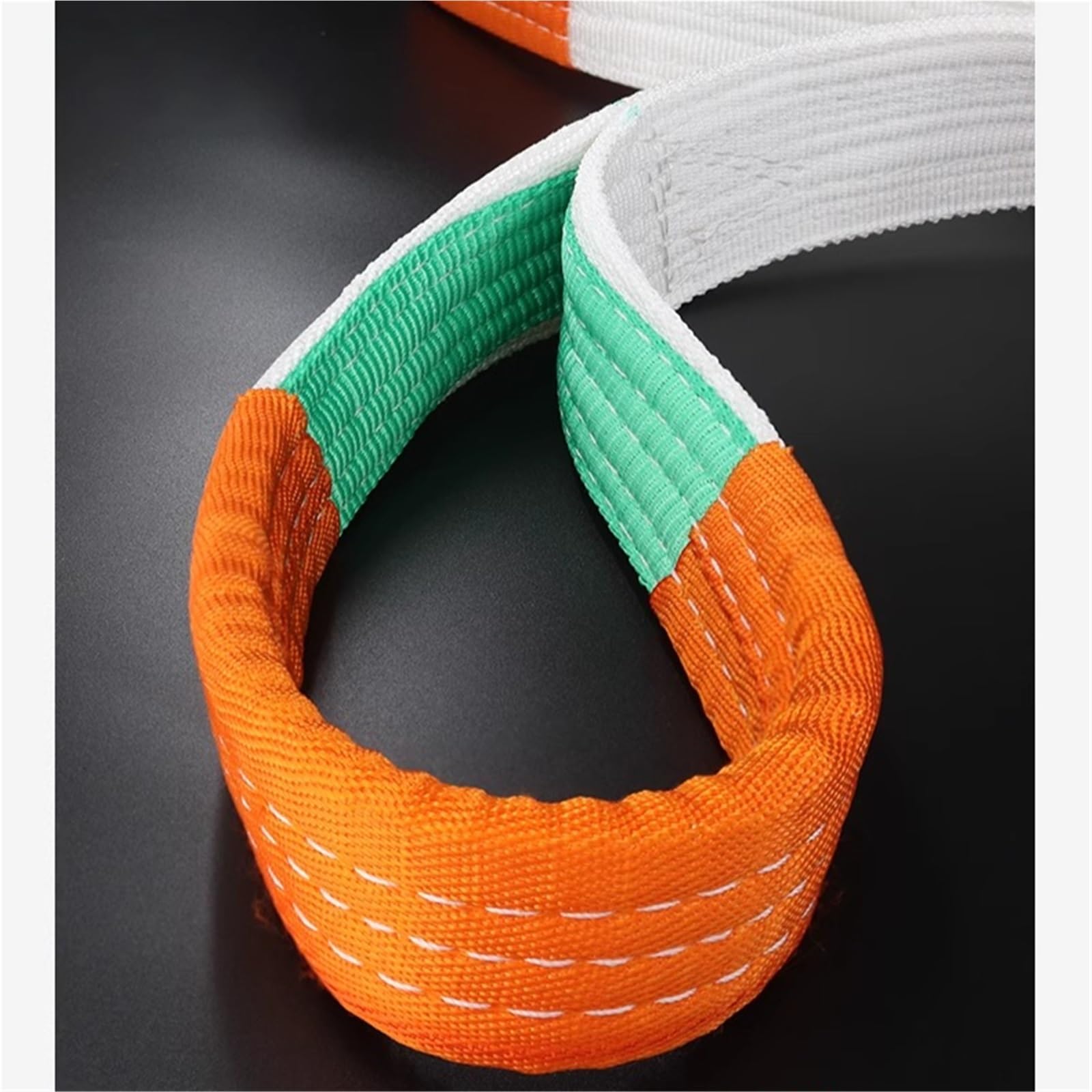Bandschlingen 4T 1M-4M Weiches, rundes Polyester-Endloshebe-Sling-Baumglas-Versandwerkzeug | 1t length 3.0m