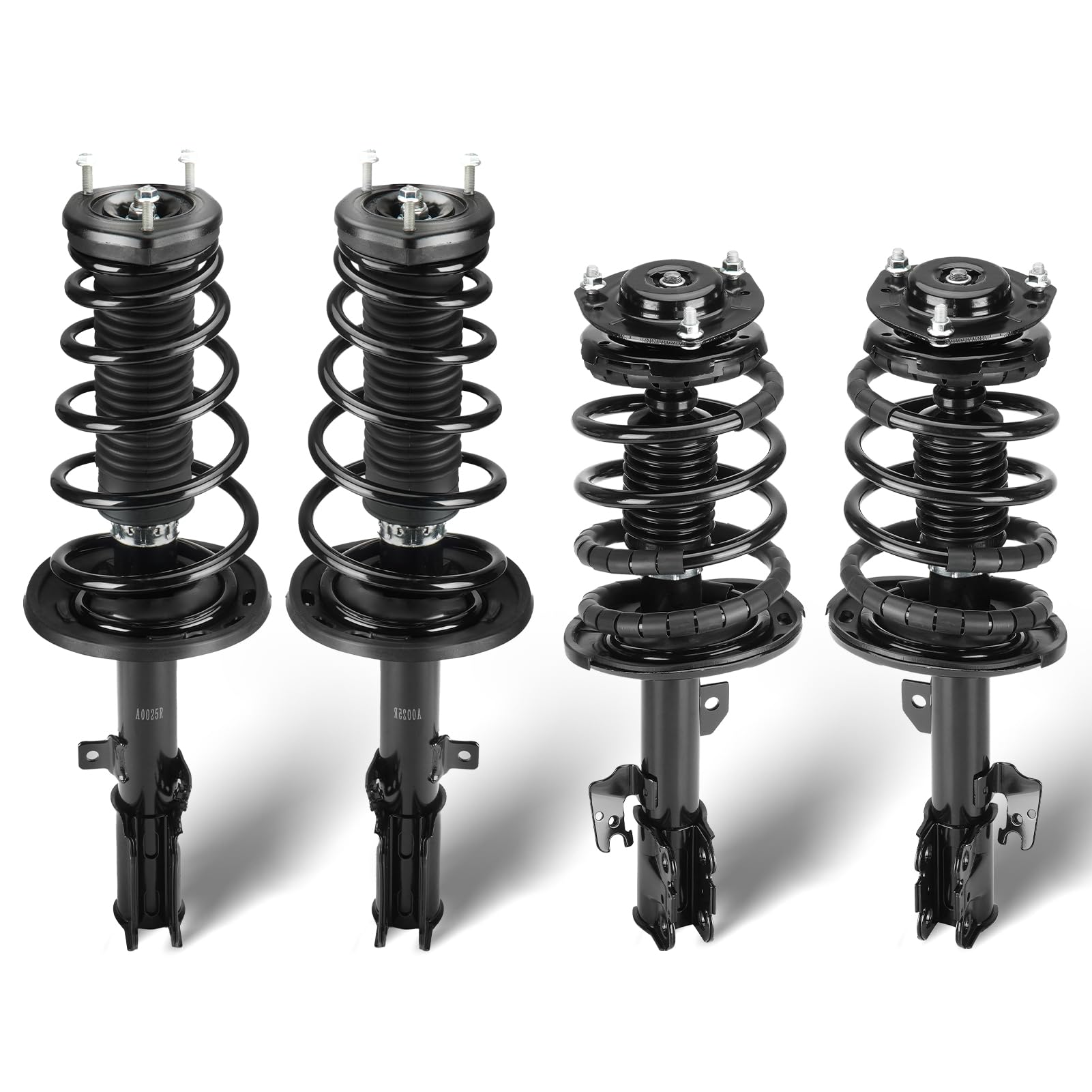 Front and Rear Complete Struts Assembly Shock Absorber w