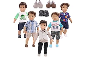 Ecore Fun Exquisite 18 Inch Boy Doll Clothes and Accessories