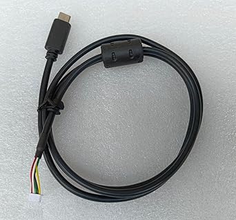 YUKONICS Type-C USB Cable | for SecuGen Hamster Pro20/HU20-AP Fingerprint Scanner | Strong & Durable Type-C USB Cable (Black)