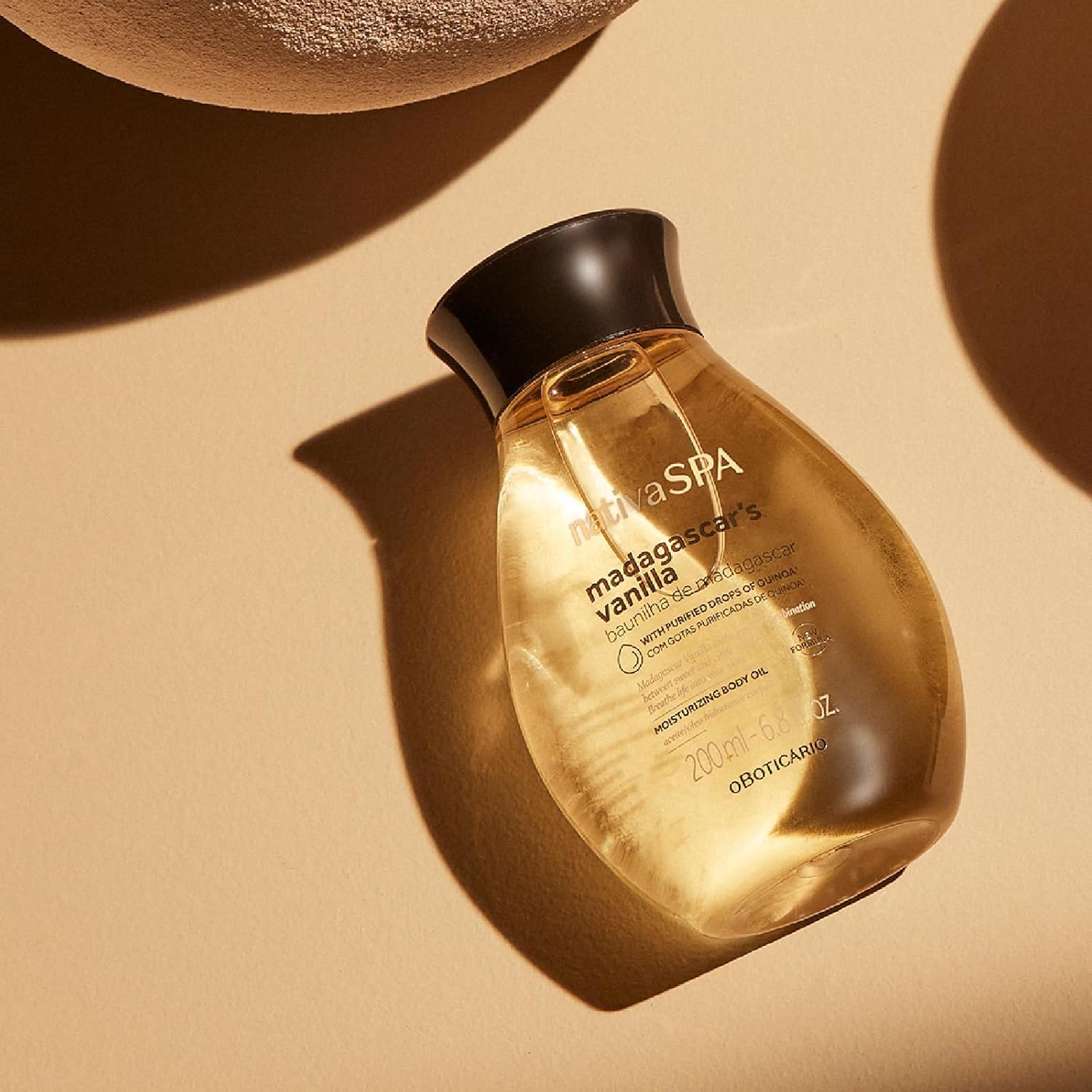O Boticário Native SPA Waniliowy Olejek | 3 x Nawilżający Perfumowany Olejek Do Ciała I Wegański Balsam Do Ciała I 3 x 200 ml