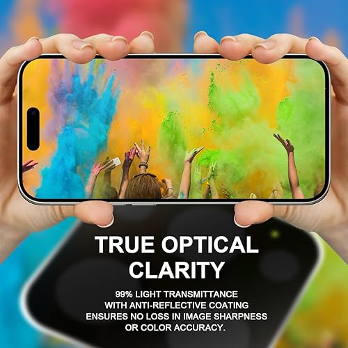 Vista 7 de Protector de lente de filtro magnético con ND16 para iPhone 14 Pro/Pro Max, iPhone 15 Pro/Pro Max, iPhone 16 Pro/Pro Max, iPhone 17 Pro/Pro Max