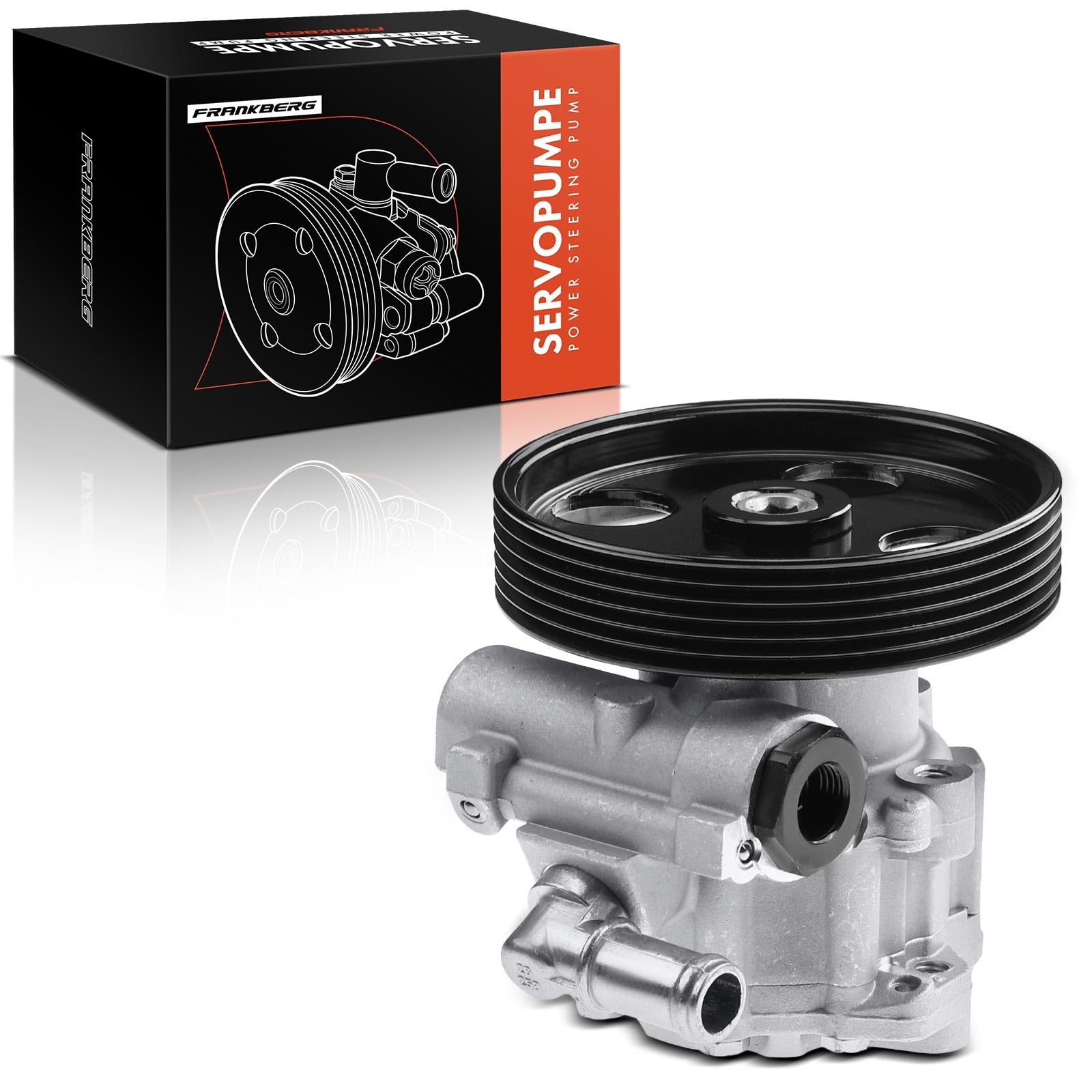 Frankberg Pompe Servo-hydraulique De Direction Compatible Avec Evasion 22 U6 1.9L 2.1L 1994-2002 Jumpy U6U 1.9L 1995-2003 Zeta 220 2.0L 2.1L 1996-2000 Replace # 4007A6 - View #11