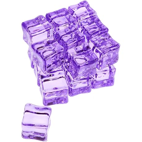 Garneck 50-Count Reusable Fish Tank Ice Cubes