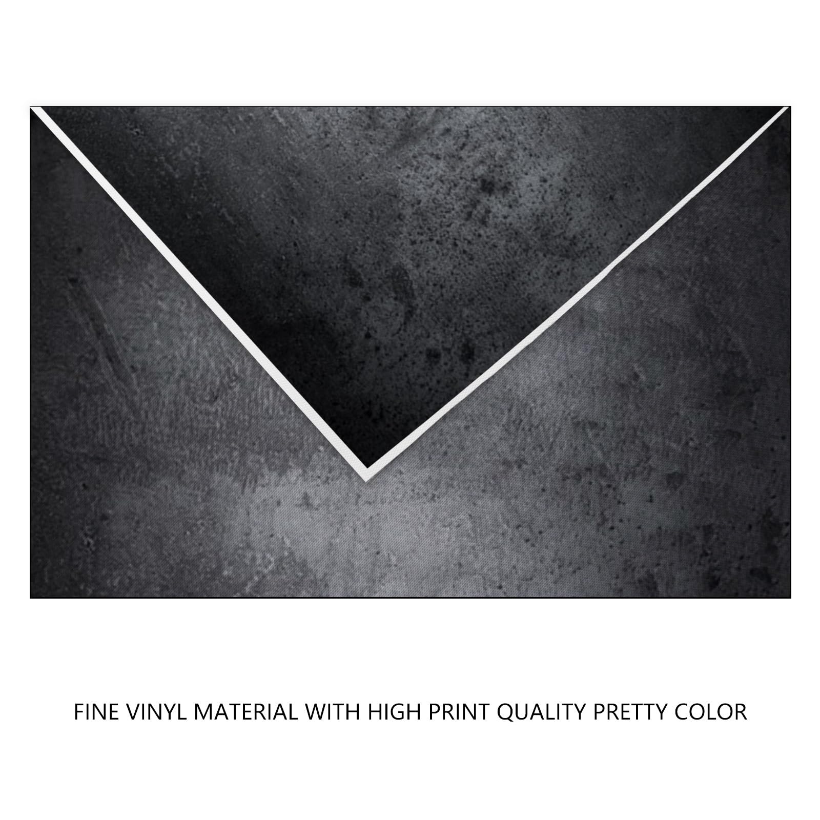 YongFoto 3x2,5m Vinyle Toile de Fond Surface de béton Noir Mur Texture marbre foncé Fond Décors Studio Photo Banner Enfant Video Fete Photobooth Photographie Props
