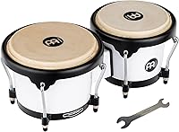 Vista 18 de Meinl Percussion HB100SNT-M bongós de madera natural de 6 3/4 y 8 pulgadas, Negro