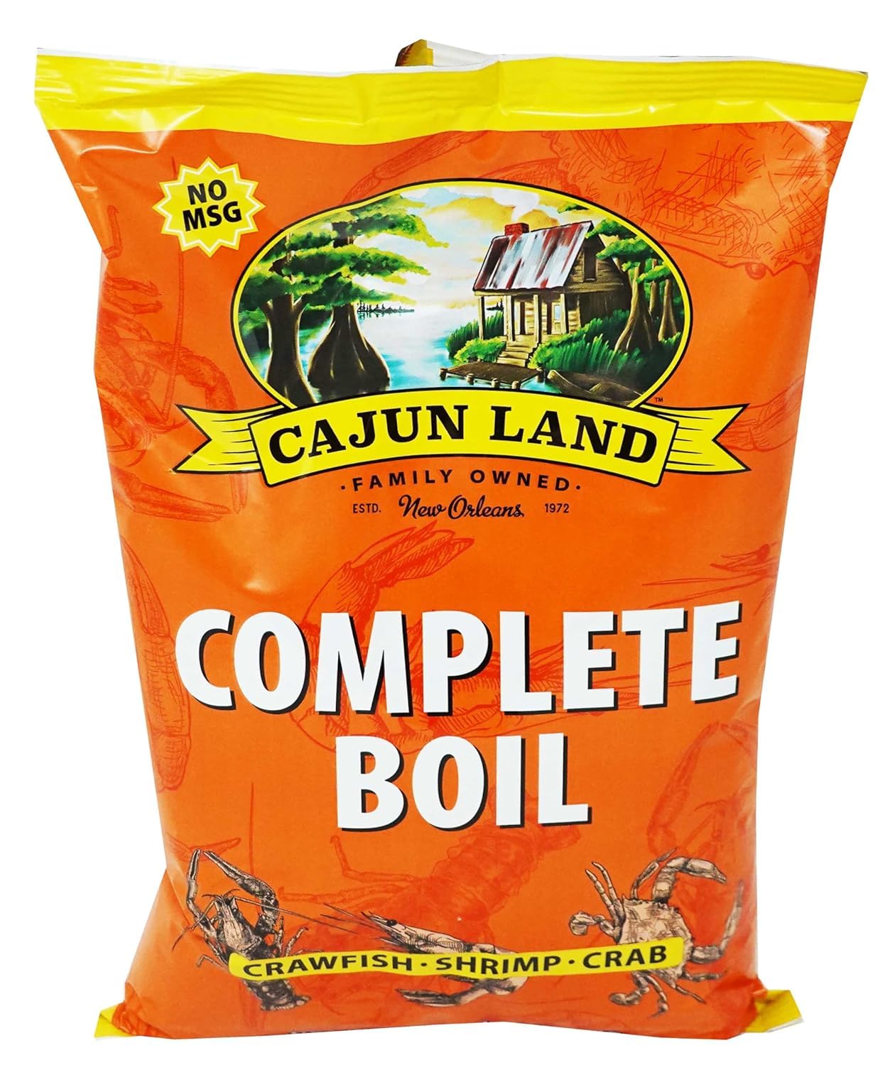 Cajun Land Complete Boil 64 oz Pack of 6