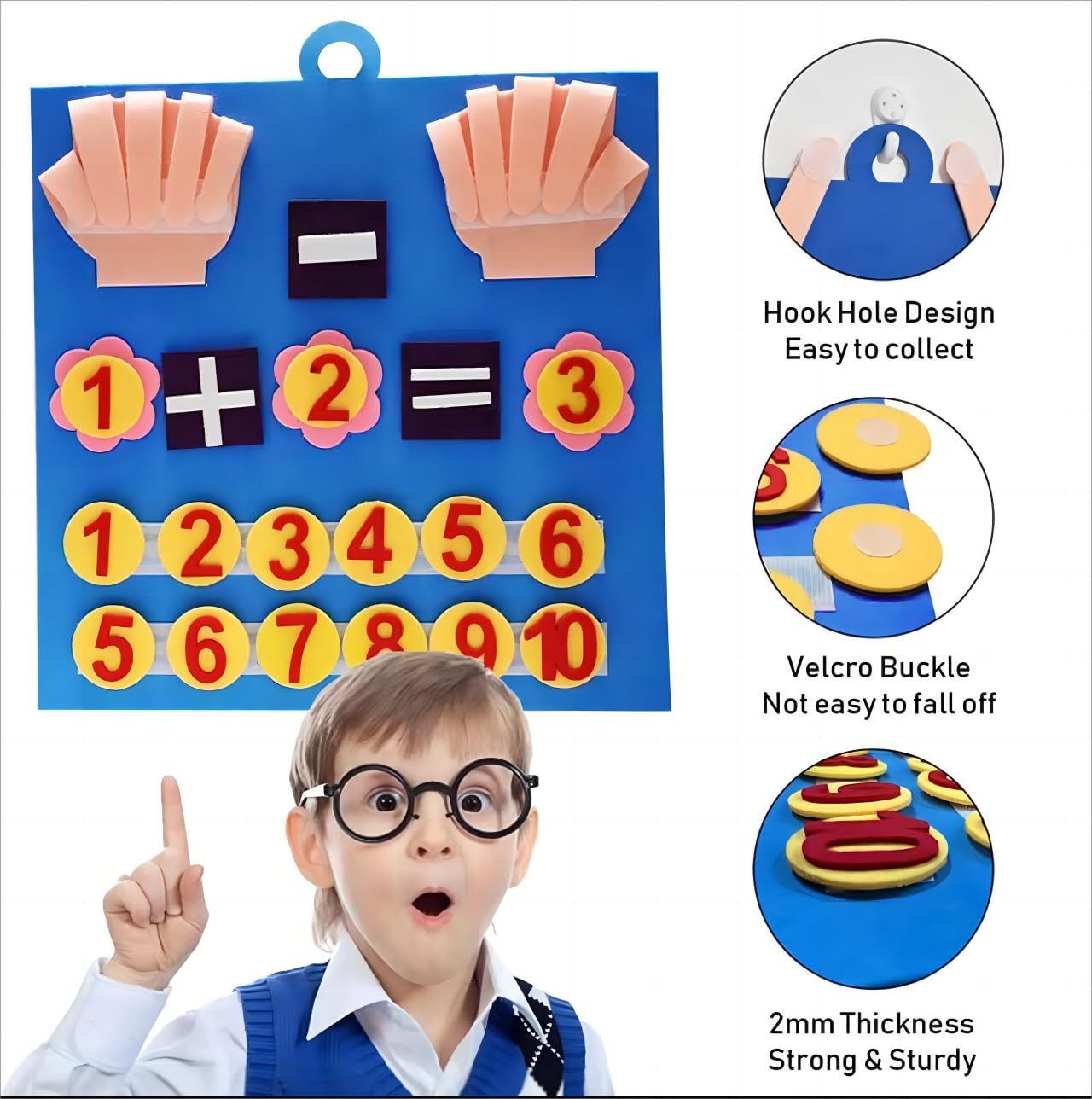 Barker Creek Learning Magnets Kit, for Children, Picture Communication Symbols & Corresponding Words, Magnetic-Receptive Kidboards (3045)