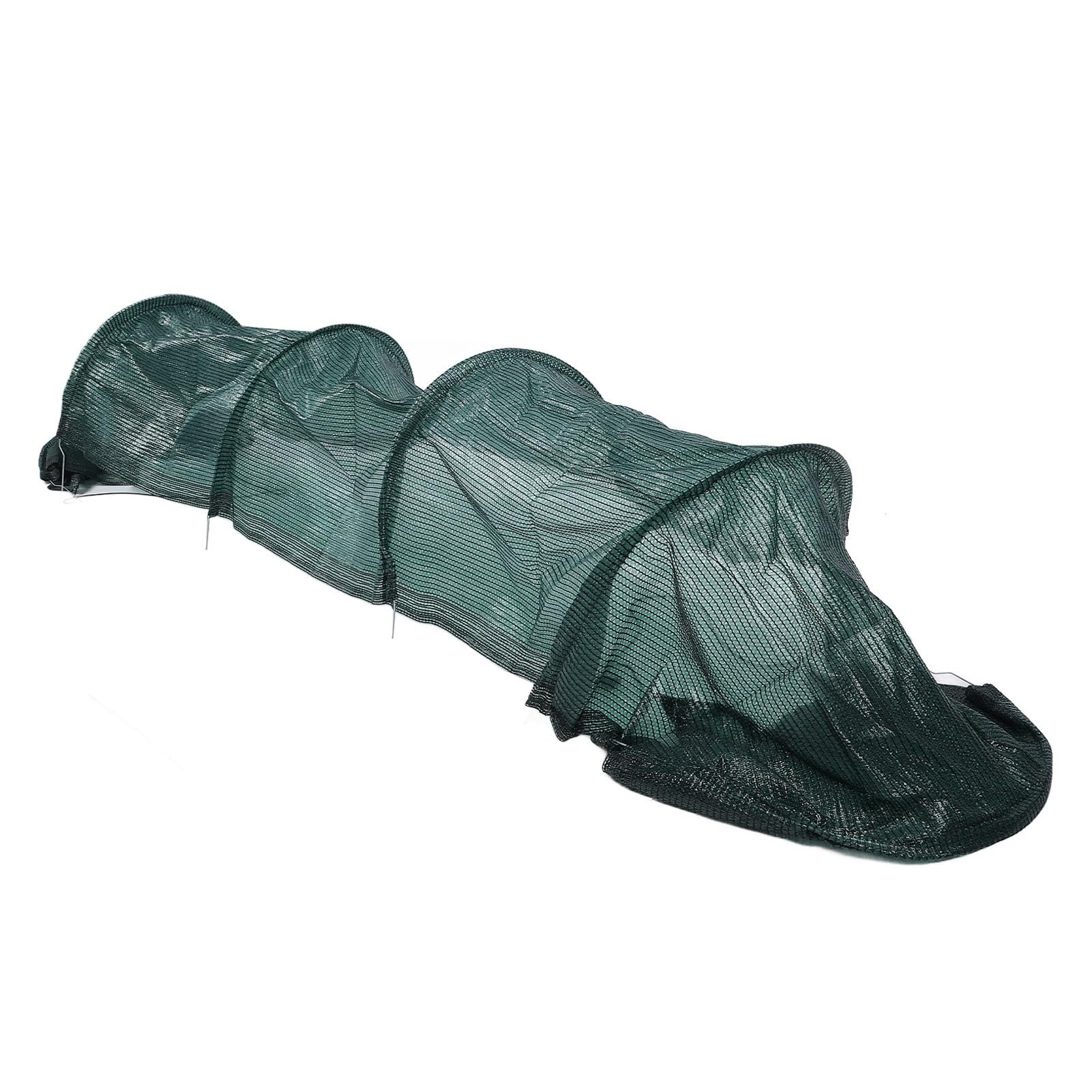 Serre Tunnel Portable de 300 Cm, 6 Piquets en Cercle (Blackish