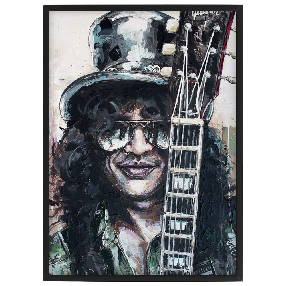 Hard Rock 04 poster 29,7 x 42 cm (A3) - incorniciato e firmato (Gallery Pilot)