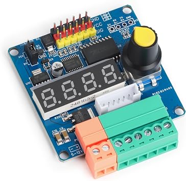 RC Servo Tester 6-Channel Servo Controller BoardPWM Speed/Angle Adjustable, 90/180/270 Degree 3 Modes for Servo Testing Robotic Arms MG995/SG90