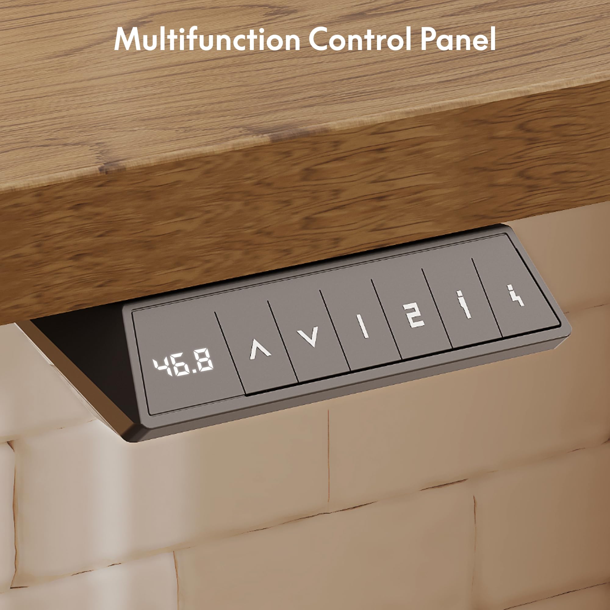 FLEXISPOT L-Shaped Standing Desk with Drawer 62x48 Sit Stand Executive Table Height Adjustable Corner Desk for Home Office — view 9