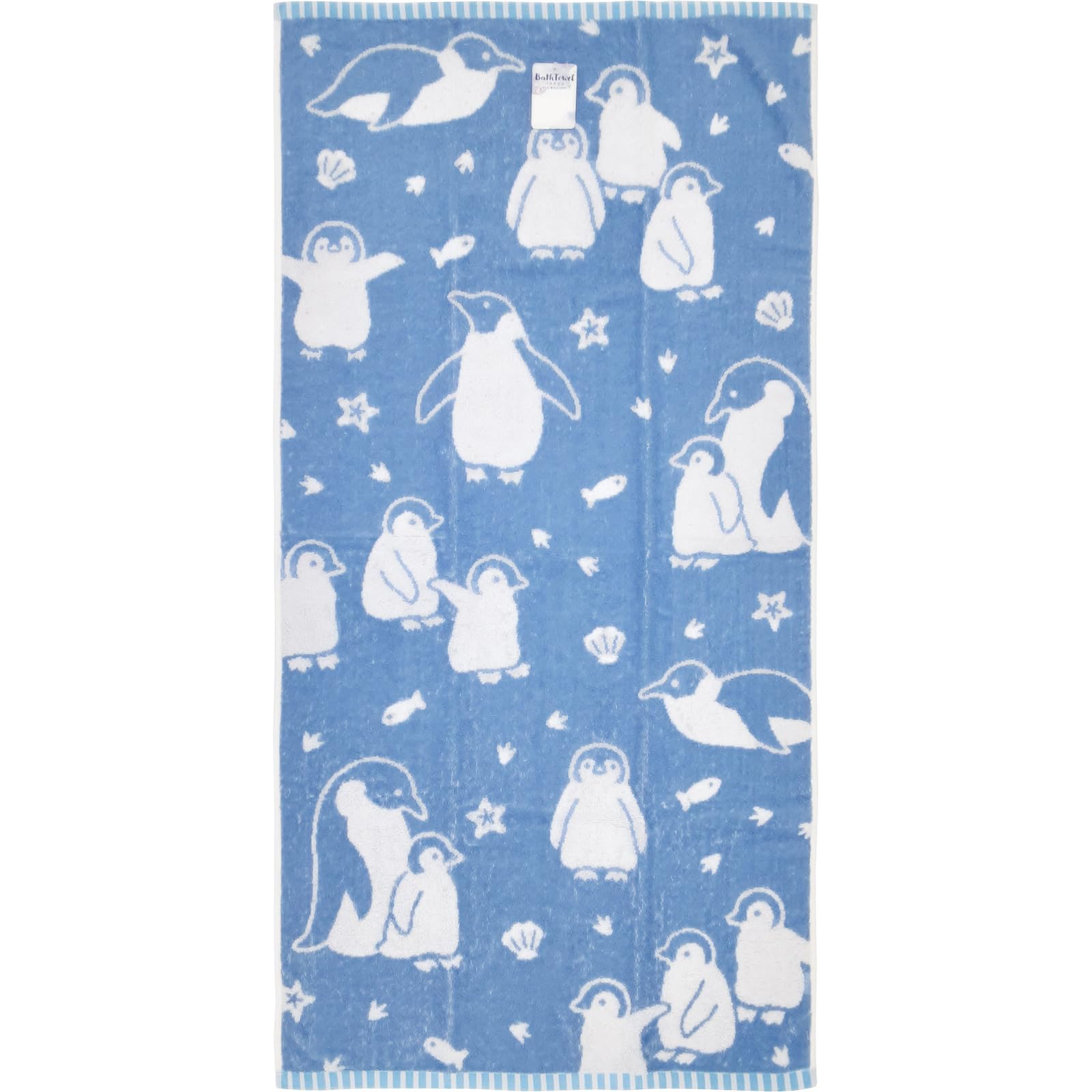 FUWARAペンギン☆バスタオル Amazon｜林(Hayashi) バスタオル 約60×120cm 涼しげサマーフレンズ