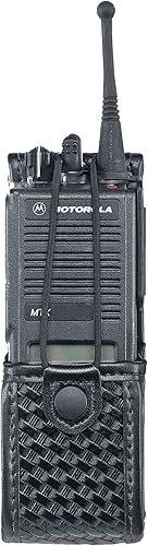 Uncle Mike's Estuche de radio laminado Mirage BW Negro tamaño 4, con lazo giratorio para cinturón, tarjeta 74994 Uncle Mike's Estuche de radio laminado Mirage BW Negro tamaño 4, con lazo giratorio para cinturón, tarjeta 74994