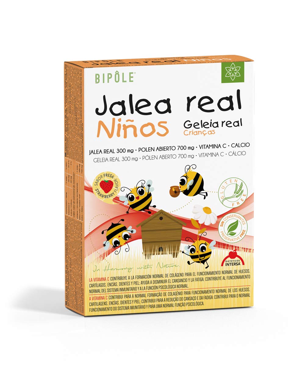 Bipole Jalea Real Fresca Infantil 20 ampollas de Intersa
