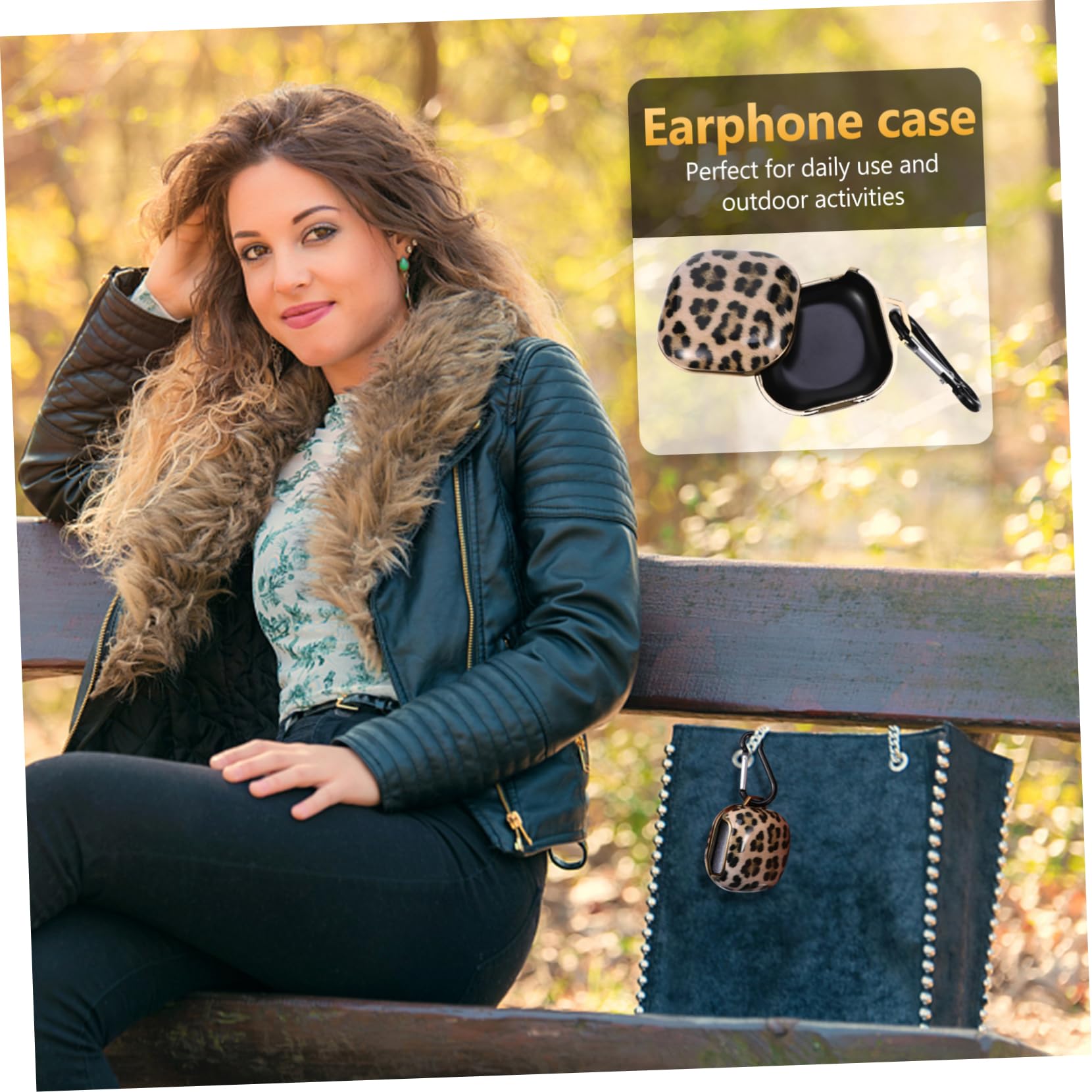 DOITOOL Estuche Elegante para Auriculares De 3 Piezas para Auriculares Portátiles En Soporte para Resistente A Los Arañazos
