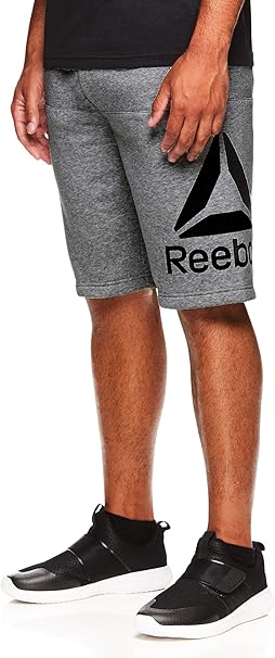 Amazon Reebok メンズ ライフスタイル ショーツ ランニング ジム ワークアウトショーツ 伸縮性ウエストバンド M グレー ショートパンツ 通販