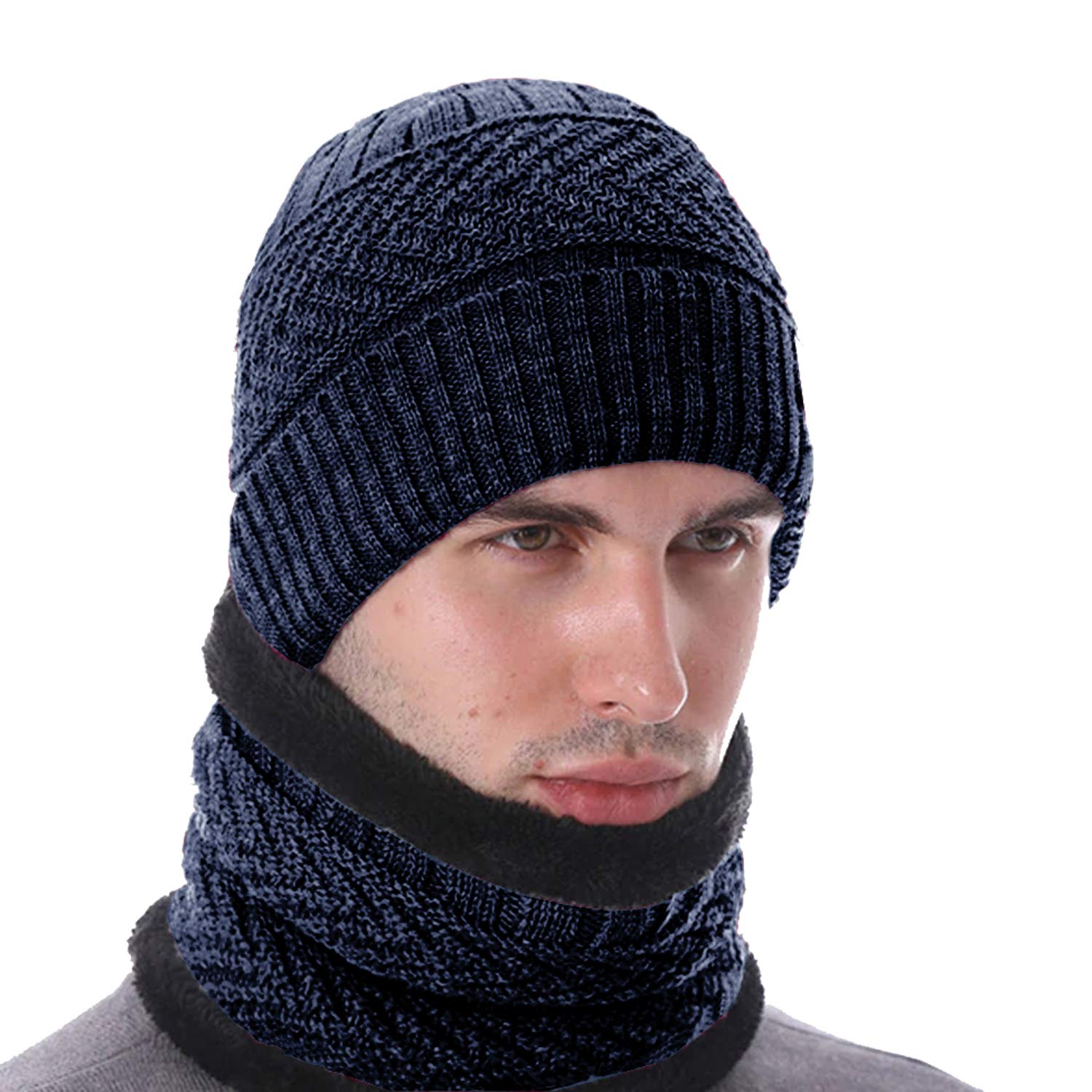 Kandid Winter Woolen Cap with Neck Scarf for Men and Women/Winter Caps for Men/Woolen Cap for Women (B08N4JVDW2) Amazon Price History, Amazon Price Tracker